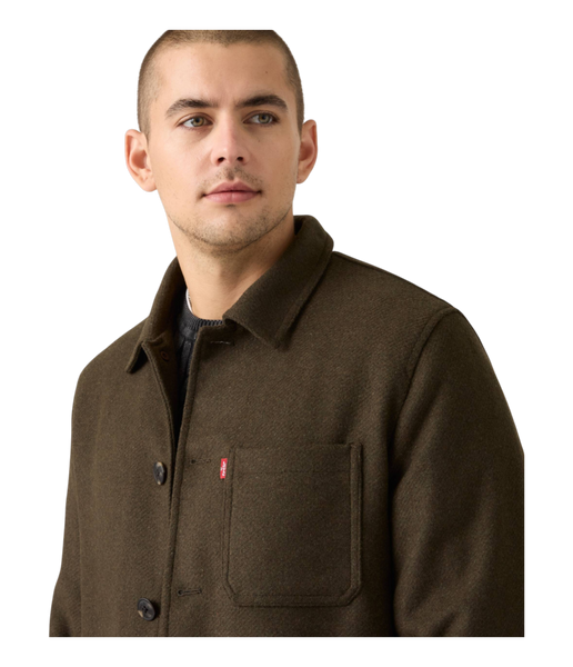 Пальто шерстяне Levis Wool Blend Chore Jacket 005WB0018 фото