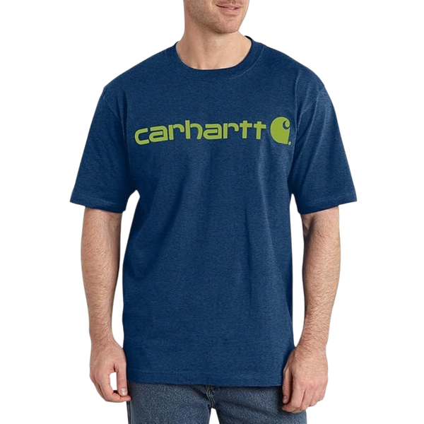 Футболка Carhartt Core Logo T-Shirt TOP0130 фото