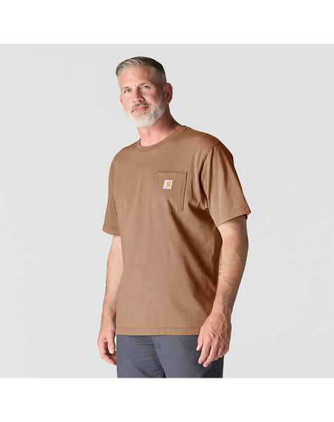 Футболка Carhartt Loose Fit Heavyweigth Pocket T-Shirt k87 фото