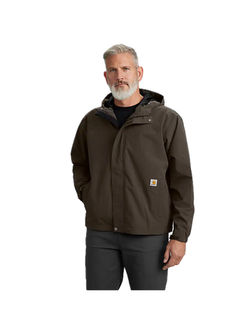Куртка штормовка Carhartt Bayou Storm Defender Jacket 106434-coffee фото
