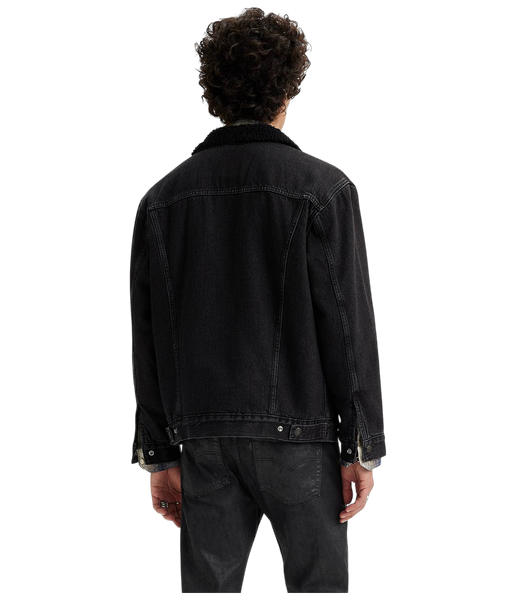 Levis Premium Sherpa Trucker , In stock, L