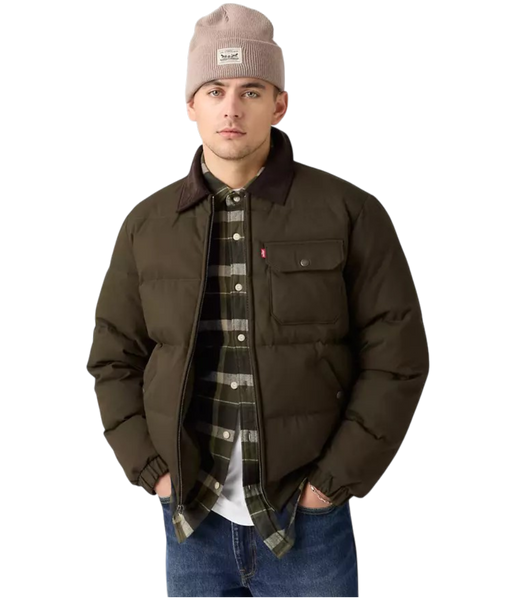 Levis Quilted Depot Puffer Jacket, In stock, M