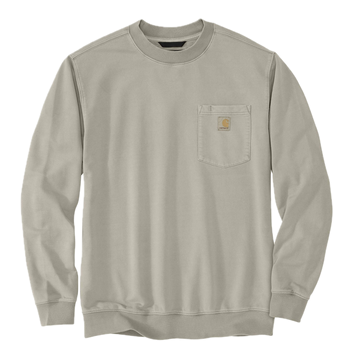 Carhartt Garment Dyed French Terry Crewneck Pocket Sweat, In stock, M