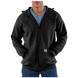 Худі Carhartt Loose Fit Midweight Full-Zip Fleece Hoodie K122-BLK фото 2